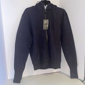 Rogue Fitness Lightweight Zip Up Hoodie. NWT. Color: Gray. Size: XL